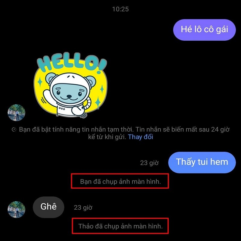 Cách để biết người khác chụp màn hình hội thoại trên Messenger cực đơn giản Cách để biết người khác chụp màn hình hội thoại trên Messenger cực đơn giản