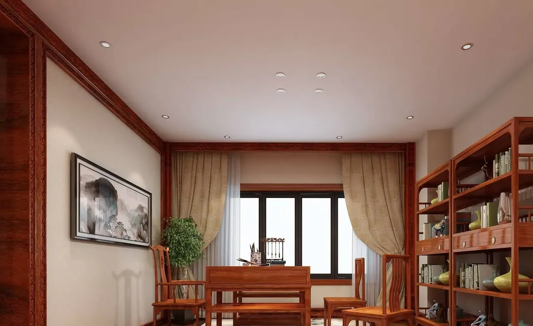 Biệt thự trang trí bằng gỗ gụ thể hiện khí chất người đã giàu có lại tinh tế Biệt thự trang trí bằng gỗ gụ thể hiện khí chất người đã giàu có lại tinh tế