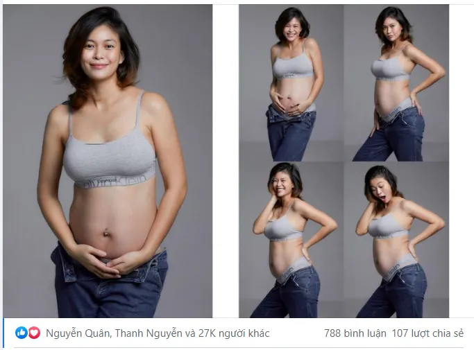 Á hậu Mâu Thủy bất ngờ công khai ảnh mang bầu 6 tháng, cha của đứa bé là ai?  Á hậu Mâu Thủy bất ngờ công khai ảnh mang bầu 6 tháng, cha của đứa bé là ai?