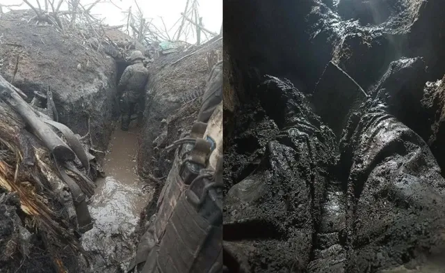 Quân đội Ukraine ngủ dưới hố bùn trong mùa đông, có người bị cụt tứ chi, có người chết trong giấc ngủ Quân đội Ukraine ngủ dưới hố bùn trong mùa đông, có người bị cụt tứ chi, có người chết trong giấc ngủ