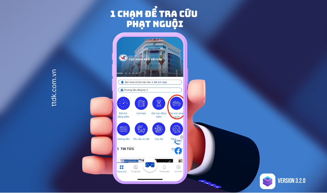 Cách tra cứu thông tin phạt nguội cực kỳ đơn giản, ngay trên điện thoại Cách tra cứu thông tin phạt nguội cực kỳ đơn giản, ngay trên điện thoại