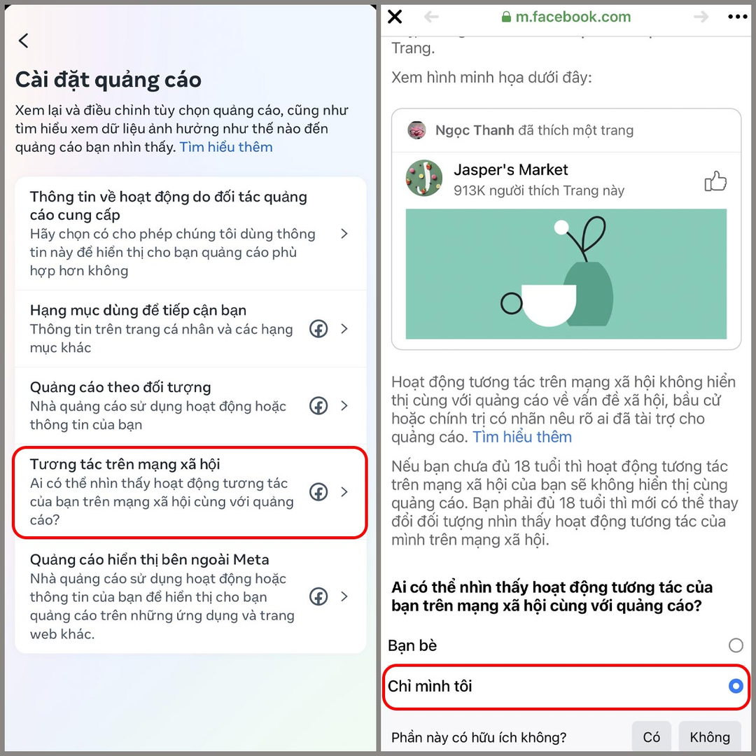 Mẹo đơn giản không cho người khác thấy bạn like, comment dạo trên Facebook Mẹo đơn giản không cho người khác thấy bạn like, comment dạo trên Facebook