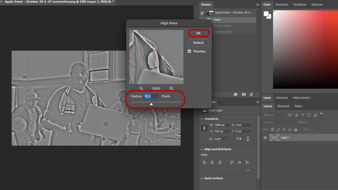 Cách làm nét ảnh với Photoshop cực nhanh chóng Cách làm nét ảnh với Photoshop cực nhanh chóng