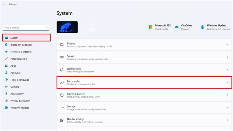 Cách bật chế độ tập trung Focus Mode trên Windows 11 Cách bật chế độ tập trung Focus Mode trên Windows 11