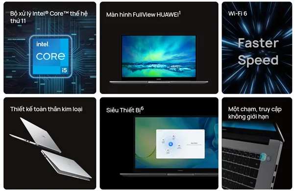 Huawei MateBook D15 có phiên bản mới tại Việt Nam với CPU Intel, thiết kế kim loại, giá 18,99 triệu đồng Huawei MateBook D15 có phiên bản mới tại Việt Nam với CPU Intel, thiết kế kim loại, giá 18,99 triệu đồng