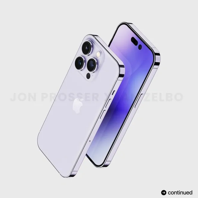 Đây là ảnh concept mới nhất của iPhone 14: Chắc chắn có màu tím mộng mơ? Đây là ảnh concept mới nhất của iPhone 14: Chắc chắn có màu tím mộng mơ?