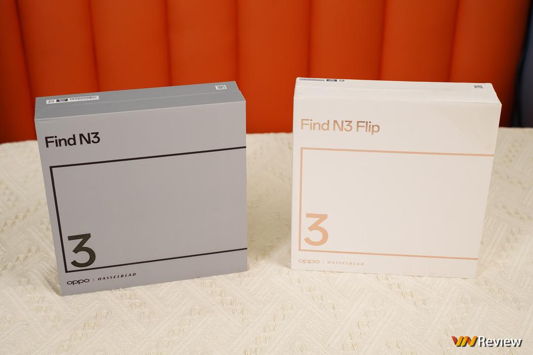 Mở hộp Oppo Find N3 và Find N3 Flip vừa ra mắt tại Việt Nam: khi Oppo “tuyên chiến” với Samsung Mở hộp Oppo Find N3 và Find N3 Flip vừa ra mắt tại Việt Nam: khi Oppo “tuyên chiến” với Samsung