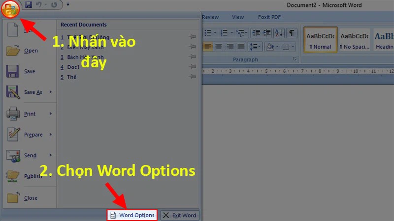 Cách khắc phục lỗi dính chữ trong Word 2007 khi tải tài liệu về  Cách khắc phục lỗi dính chữ trong Word 2007 khi tải tài liệu về