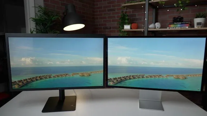 So sánh màn hình Apple Studio Display và LG UltraFine 5K So sánh màn hình Apple Studio Display và LG UltraFine 5K