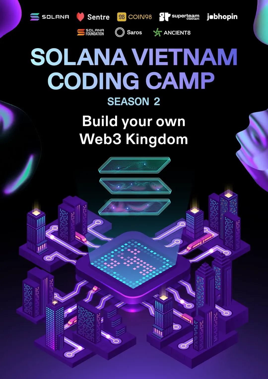 Công bố cuộc thi lập trình “Solana Vietnam Coding Camp Mùa 2”, giải thưởng lên tới 2,5 tỷ đồng Công bố cuộc thi lập trình “Solana Vietnam Coding Camp Mùa 2”, giải thưởng lên tới 2,5 tỷ đồng