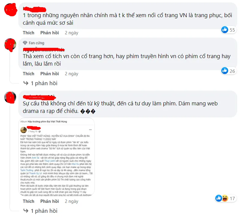 Huyền Sử Vua Đinh - thảm họa phim sử Việt: chiếu 5 ngày thu về 45 triệu đồng, khán giả phản ứng ra sao sau khi xem? Huyền Sử Vua Đinh - thảm họa phim sử Việt: chiếu 5 ngày thu về 45 triệu đồng, khán giả phản ứng ra sao sau khi xem?