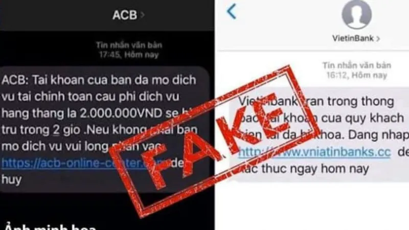 Góc cảnh giác: cẩn thận kẻo mất cả trăm triệu đồng với các tin nhắn SMS lừa đảo, mạo danh ngân hàng, Tiktok Góc cảnh giác: cẩn thận kẻo mất cả trăm triệu đồng với các tin nhắn SMS lừa đảo, mạo danh ngân hàng, Tiktok