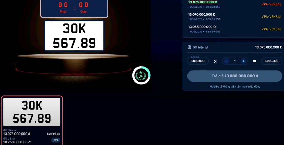 Hai biển số 'siêu đẹp' 51K-888.88 và 30K-567.89 chính thức 'vô gia cư', đấu giá ảo liệu có bị xử phạt? Hai biển số 'siêu đẹp' 51K-888.88 và 30K-567.89 chính thức 'vô gia cư', đấu giá ảo liệu có bị xử phạt?