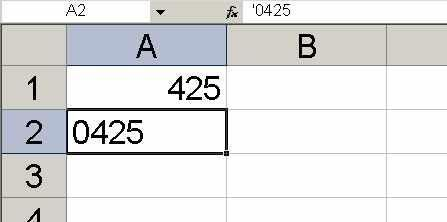 3 cách nhập số 0 đứng đầu trong Excel 3 cách nhập số 0 đứng đầu trong Excel