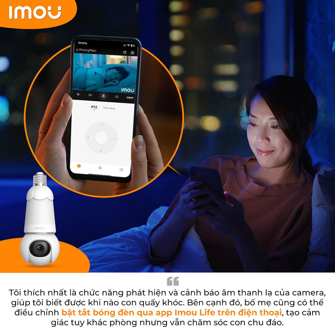 Đồng hành cùng con mọi lúc mọi nơi với camera thông minh Đồng hành cùng con mọi lúc mọi nơi với camera thông minh