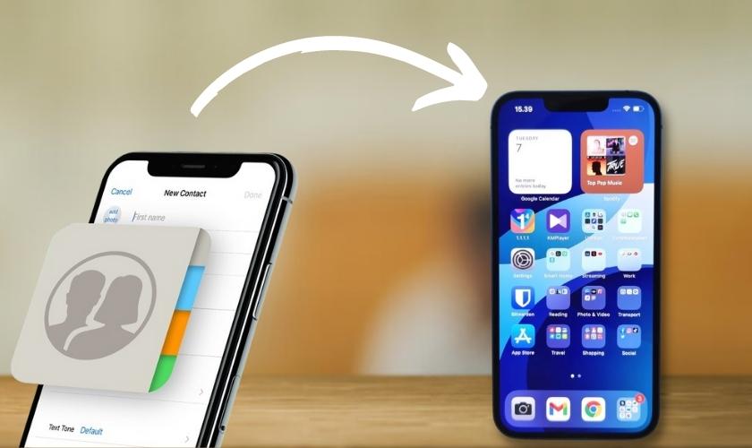 Top 3 cách chuyển danh bạ từ iPhone cũ sang iPhone mới phổ biến nhất Top 3 cách chuyển danh bạ từ iPhone cũ sang iPhone mới phổ biến nhất