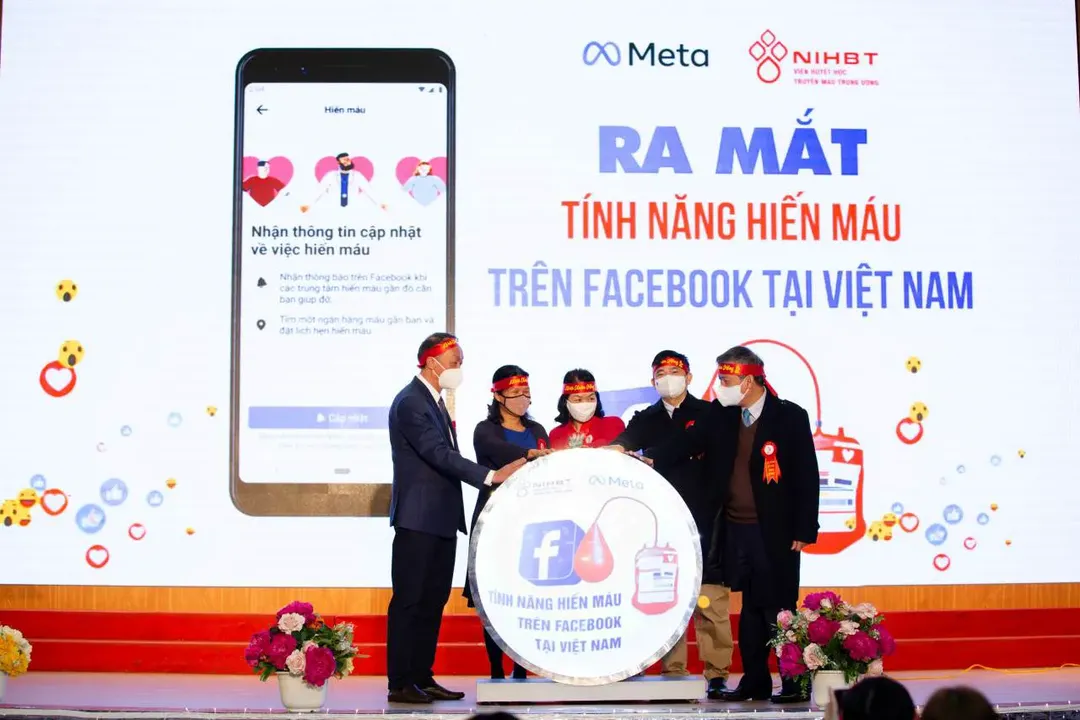 Facebook tại Việt Nam ra mắt tính năng hiến máu nhân đạo Facebook tại Việt Nam ra mắt tính năng hiến máu nhân đạo