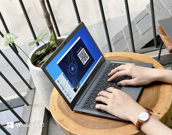 Laptop giá rẻ trang bị full giáp bảo vệ và kho nội dung số học sinh cấp 1, 2 Laptop giá rẻ trang bị full giáp bảo vệ và kho nội dung số học sinh cấp 1, 2