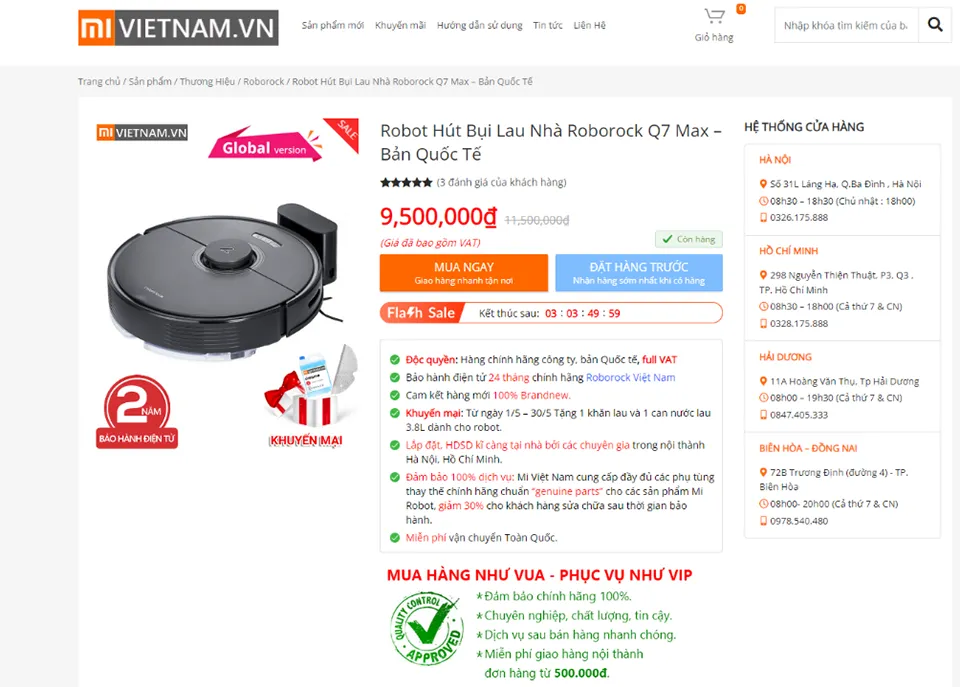 Đánh giá Roborock Q7 Max: vua lực hút ở phân khúc tầm trung Đánh giá Roborock Q7 Max: vua lực hút ở phân khúc tầm trung