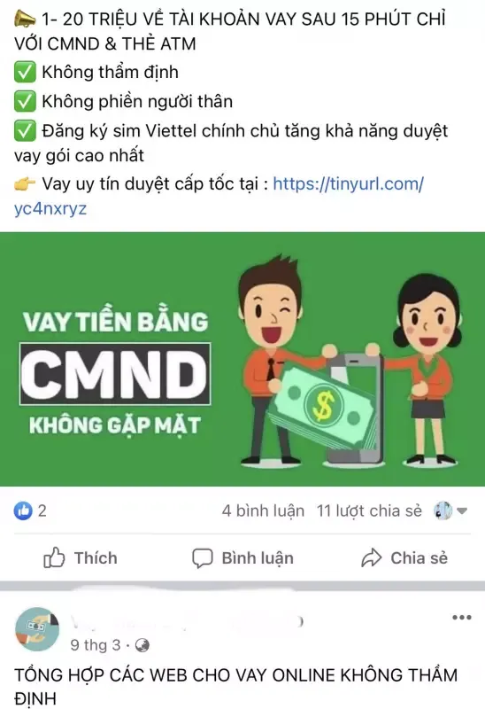 Rủ nhau “bùng” nợ khi vay tiền qua app Rủ nhau “bùng” nợ khi vay tiền qua app