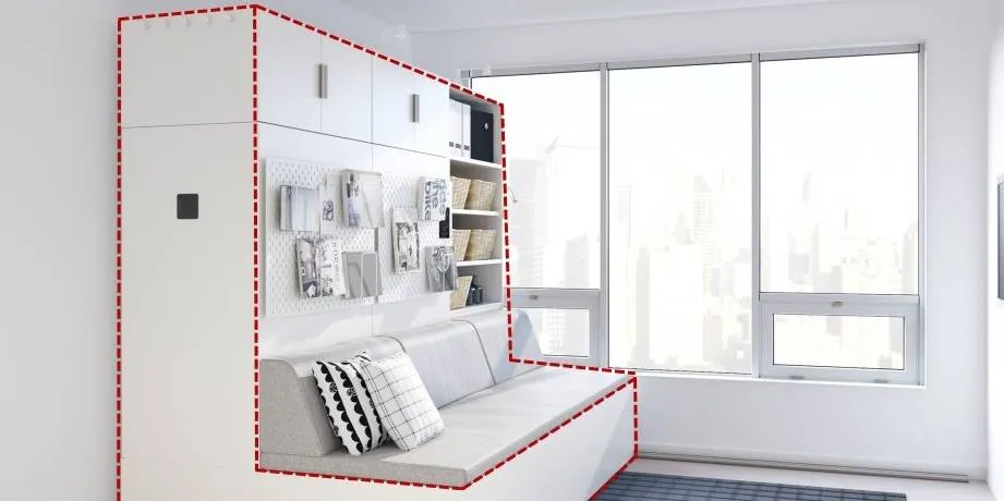 Bỏ phòng khách + bỏ phòng ngủ: công thức giúp 1m2 sử dụng như 5m2 Bỏ phòng khách + bỏ phòng ngủ: công thức giúp 1m2 sử dụng như 5m2