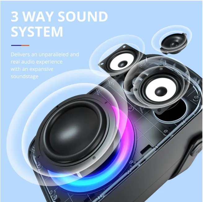 Đánh giá loa bluetooth Tronsmart Halo 100: Làm mới cuộc chơi loa party Đánh giá loa bluetooth Tronsmart Halo 100: Làm mới cuộc chơi loa party