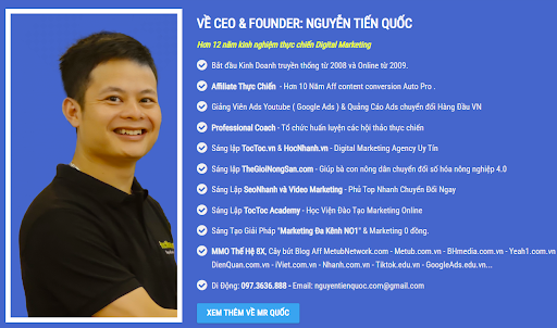 HocNhanh.vn được cộng đồng đánh giá chất lượng Marketing Top 1 HocNhanh.vn được cộng đồng đánh giá chất lượng Marketing Top 1