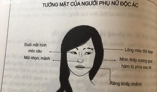 Tướng mặt phụ nữ phú quý, may mắn, hay tai quái, hiểm độc… Tướng mặt phụ nữ phú quý, may mắn, hay tai quái, hiểm độc…