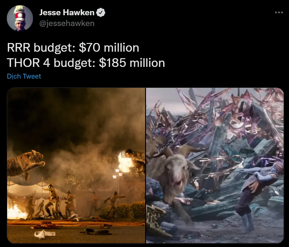 Kỹ xảo hình ảnh của “Thor: Love and Thunder” gây thất vọng chưa từng có Kỹ xảo hình ảnh của “Thor: Love and Thunder” gây thất vọng chưa từng có