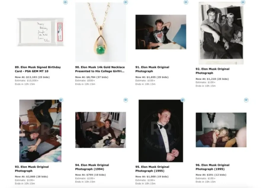 Bồ cũ rao bán những tấm ảnh chưa từng được công bố về thời sinh viên của tỷ phú Elon Musk Bồ cũ rao bán những tấm ảnh chưa từng được công bố về thời sinh viên của tỷ phú Elon Musk