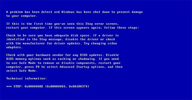 Nguyên nhân nào khiến máy tính thường xuyên gặp sự cố màn hình xanh Nguyên nhân nào khiến máy tính thường xuyên gặp sự cố màn hình xanh