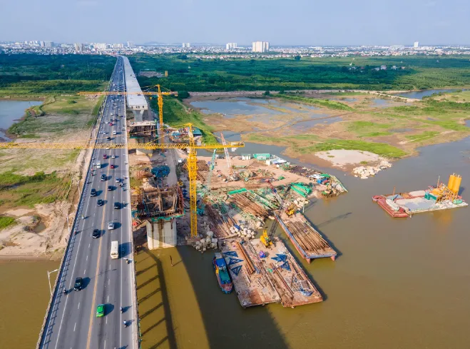 Toàn cảnh vành đai 2 Hà Nội còn 4km nữa hoàn thành tính đến 12/2022 Toàn cảnh vành đai 2 Hà Nội còn 4km nữa hoàn thành tính đến 12/2022