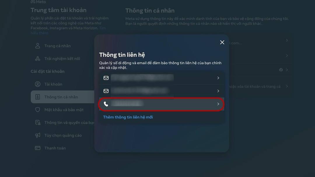 Cách gỡ số điện thoại trên Facebook để tránh rủi ro lộ thông tin Cách gỡ số điện thoại trên Facebook để tránh rủi ro lộ thông tin