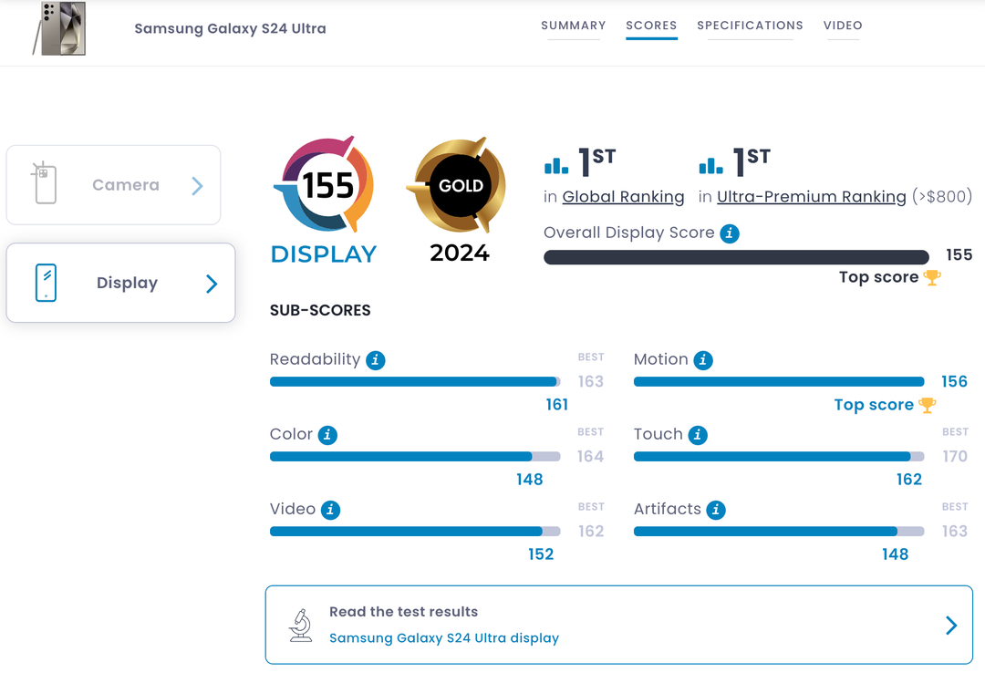 Samsung Galaxy S24 Series có màn hình tốt nhất ngành di động Samsung Galaxy S24 Series có màn hình tốt nhất ngành di động