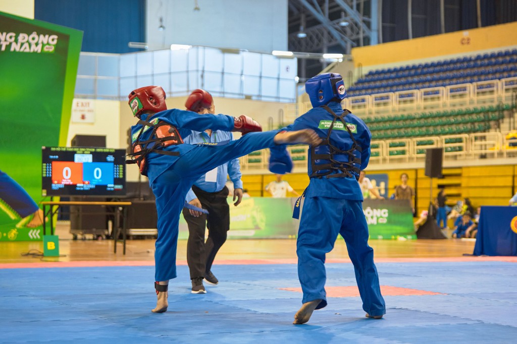 Gần 1.500 vận động viên tham gia tranh tài tại Hội khỏe Phù Đổng TP. Hồ Chí Minh 2024 môn Vovinam Việt Võ Đạo Gần 1.500 vận động viên tham gia tranh tài tại Hội khỏe Phù Đổng TP. Hồ Chí Minh 2024 môn Vovinam Việt Võ Đạo
