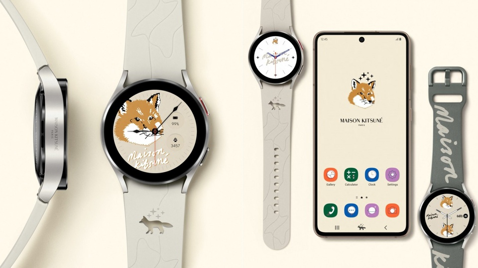 Galaxy Watch4 và Buds2 bản đặc biệt Maison Kitsuné trình làng: phối kết hợp giữa thời trang và công nghệ Galaxy Watch4 và Buds2 bản đặc biệt Maison Kitsuné trình làng: phối kết hợp giữa thời trang và công nghệ