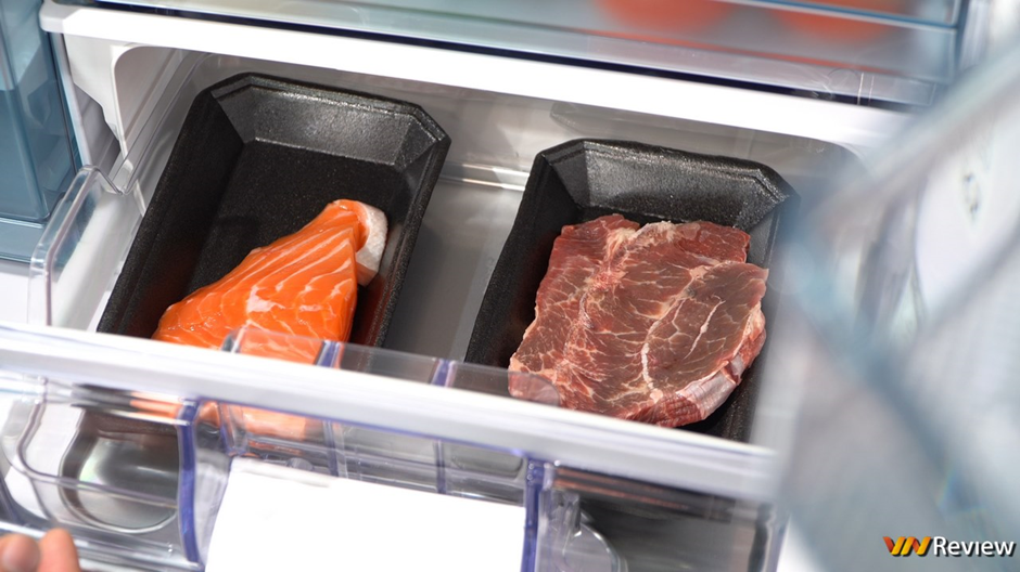 Đánh giá tủ lạnh Hitachi R-WB640VGV0: ngăn chân không độc đáo, nhiều tính năng hấp dẫn Đánh giá tủ lạnh Hitachi R-WB640VGV0: ngăn chân không độc đáo, nhiều tính năng hấp dẫn