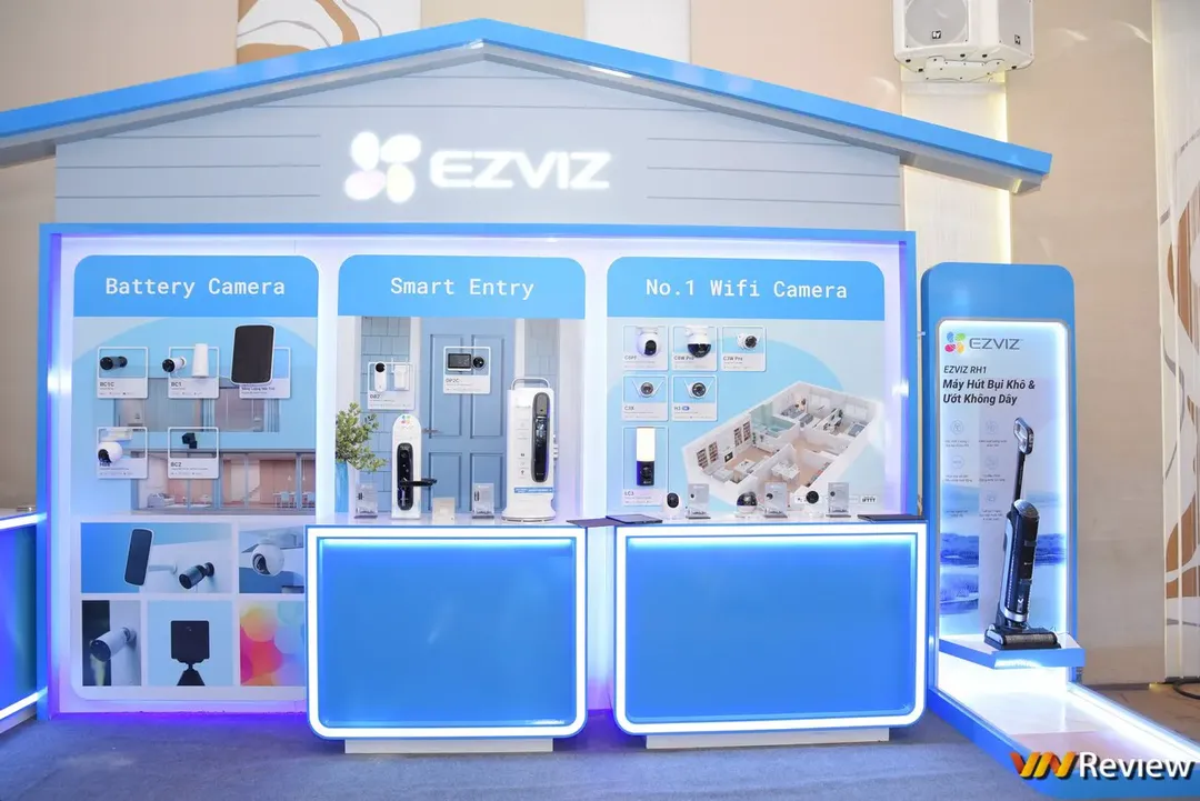 Ezviz ra mắt hệ sinh thái smarthome 2022 tại Việt Nam: có cả camera chạy pin đến khóa cửa thông minh Ezviz ra mắt hệ sinh thái smarthome 2022 tại Việt Nam: có cả camera chạy pin đến khóa cửa thông minh