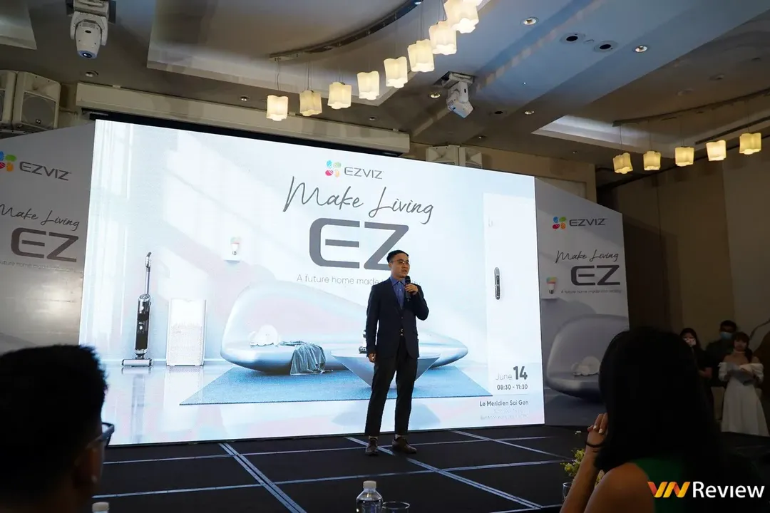 Ezviz ra mắt hệ sinh thái smarthome 2022 tại Việt Nam: có cả camera chạy pin đến khóa cửa thông minh Ezviz ra mắt hệ sinh thái smarthome 2022 tại Việt Nam: có cả camera chạy pin đến khóa cửa thông minh