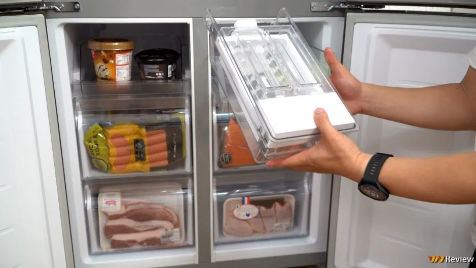 Trải nghiệm tủ lạnh 4 cửa Aqua IGW525: thiết kế hiện đại, nhiều tiện ích Trải nghiệm tủ lạnh 4 cửa Aqua IGW525: thiết kế hiện đại, nhiều tiện ích