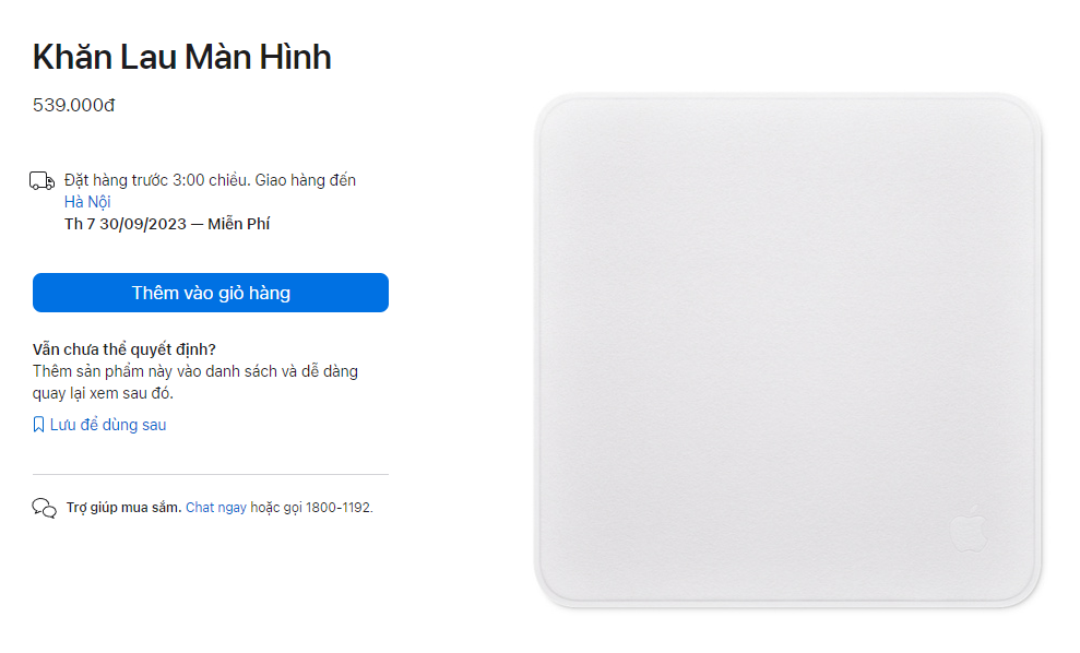 Tính năng độc quyền của iPhone 15 Pro: Cứ chạm tay vào là đổi màu, mục đích đẩy doanh số cho miếng vải lau hơn 500k? Tính năng độc quyền của iPhone 15 Pro: Cứ chạm tay vào là đổi màu, mục đích đẩy doanh số cho miếng vải lau hơn 500k?