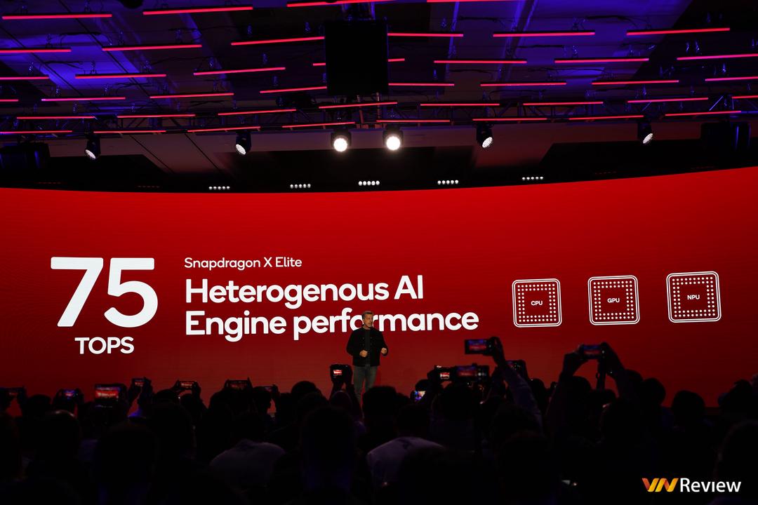 Qualcomm ra mắt Snapdragon X Elite: mạnh hơn cả Apple M2 Max, Intel Core i9-13980HX mà vẫn tiết kiệm pin hơn Qualcomm ra mắt Snapdragon X Elite: mạnh hơn cả Apple M2 Max, Intel Core i9-13980HX mà vẫn tiết kiệm pin hơn