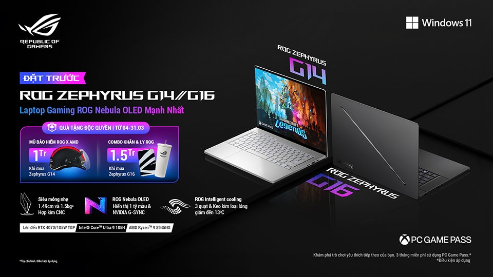 ROG Nebula OLED: Trải nghiệm hình ảnh đỉnh cao trên laptop gaming 2024 ROG Nebula OLED: Trải nghiệm hình ảnh đỉnh cao trên laptop gaming 2024