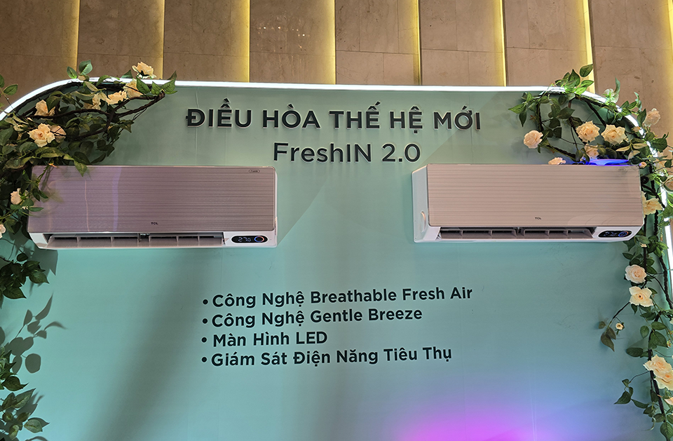 TCL ra mắt điều hòa cấp khí tươi ở Việt Nam TCL ra mắt điều hòa cấp khí tươi ở Việt Nam