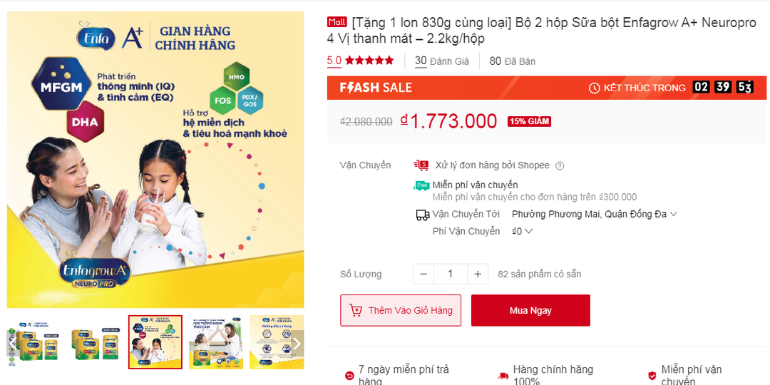 Sữa Enfagrow đang flashsale, được thêm giảm giá, freeship Sữa Enfagrow đang flashsale, được thêm giảm giá, freeship