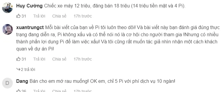 Ứng dụng VnExpress bị đánh giá 1 sao trong một đêm sau khi đăng bài liên quan đến Pi Network (Cập nhật) Ứng dụng VnExpress bị đánh giá 1 sao trong một đêm sau khi đăng bài liên quan đến Pi Network (Cập nhật)