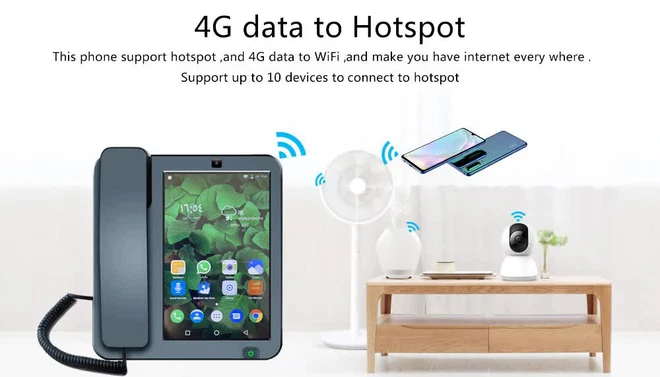Thực hư điện thoại bàn thông minh chạy Android, có cả màn hình cảm ứng siêu to khổng lồ Thực hư điện thoại bàn thông minh chạy Android, có cả màn hình cảm ứng siêu to khổng lồ