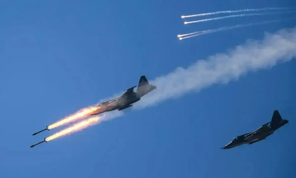 Su-57 trở thành máy bay thế hệ thứ 5 đầu tiên có thành tích chiến đấu thực tế. Điều đó có ý nghĩa gì đối với Nga? Su-57 trở thành máy bay thế hệ thứ 5 đầu tiên có thành tích chiến đấu thực tế. Điều đó có ý nghĩa gì đối với Nga?