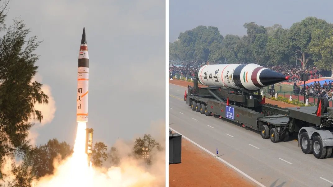 Ấn Độ phóng thử thành công tên lửa mang đầu đạn hạt nhân giữa lúc căng thẳng biên giới với Trung Quốc Ấn Độ phóng thử thành công tên lửa mang đầu đạn hạt nhân giữa lúc căng thẳng biên giới với Trung Quốc