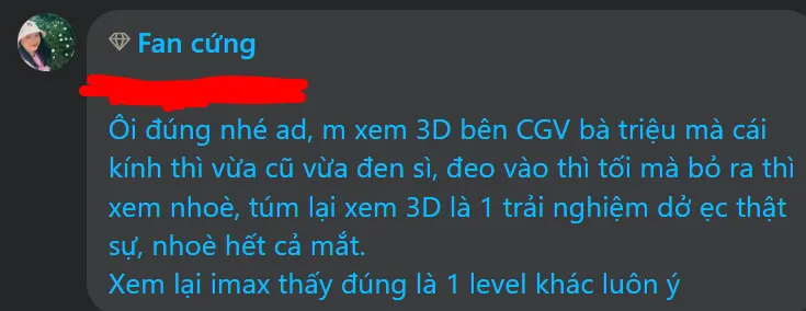 Sai lầm “chí mạng” khi đi xem “Avatar: Dòng chảy của nước” Sai lầm “chí mạng” khi đi xem “Avatar: Dòng chảy của nước”
